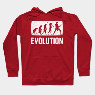 Rock and Roll Evolution: From Apes to Axe Heroes Hoodie